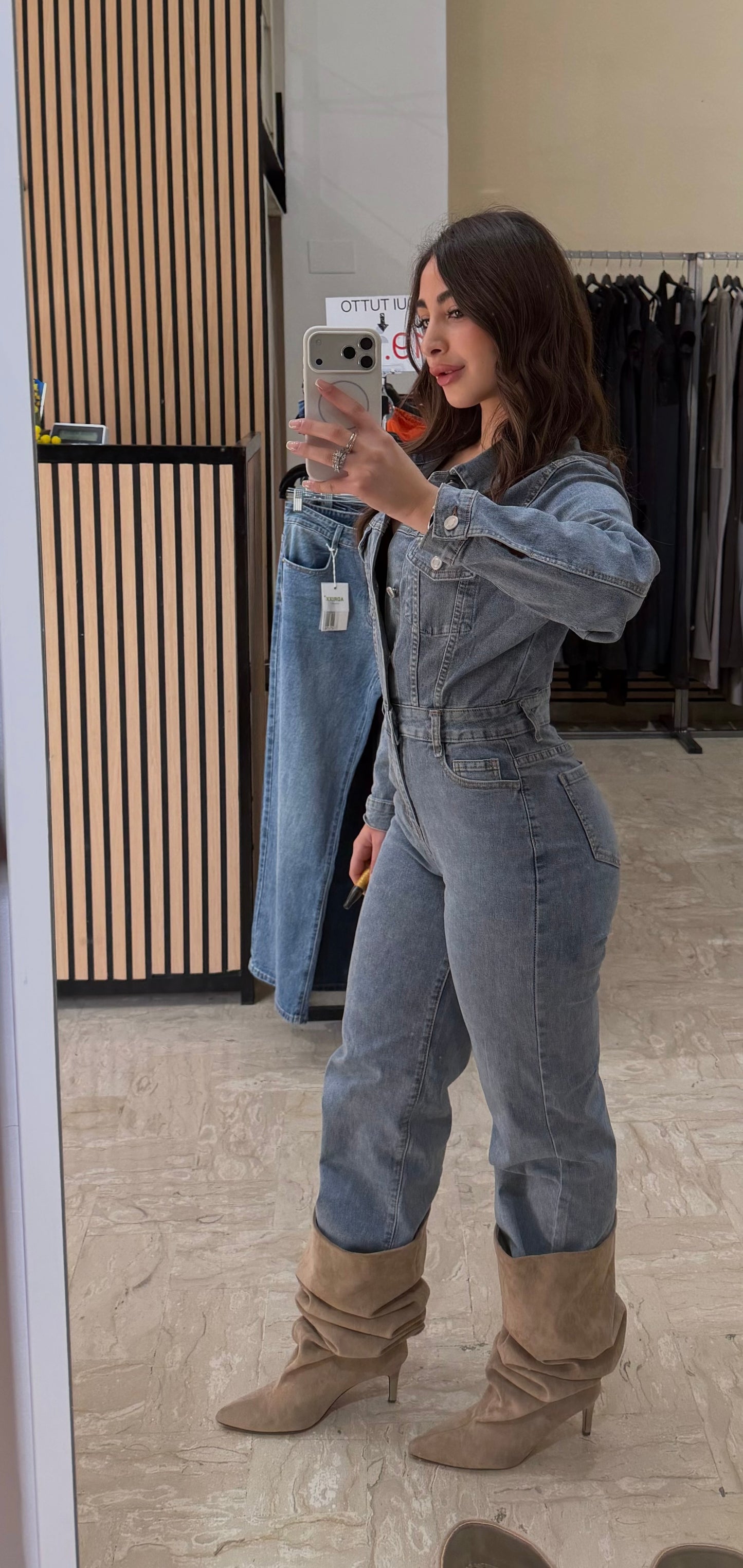 Tuta in denim