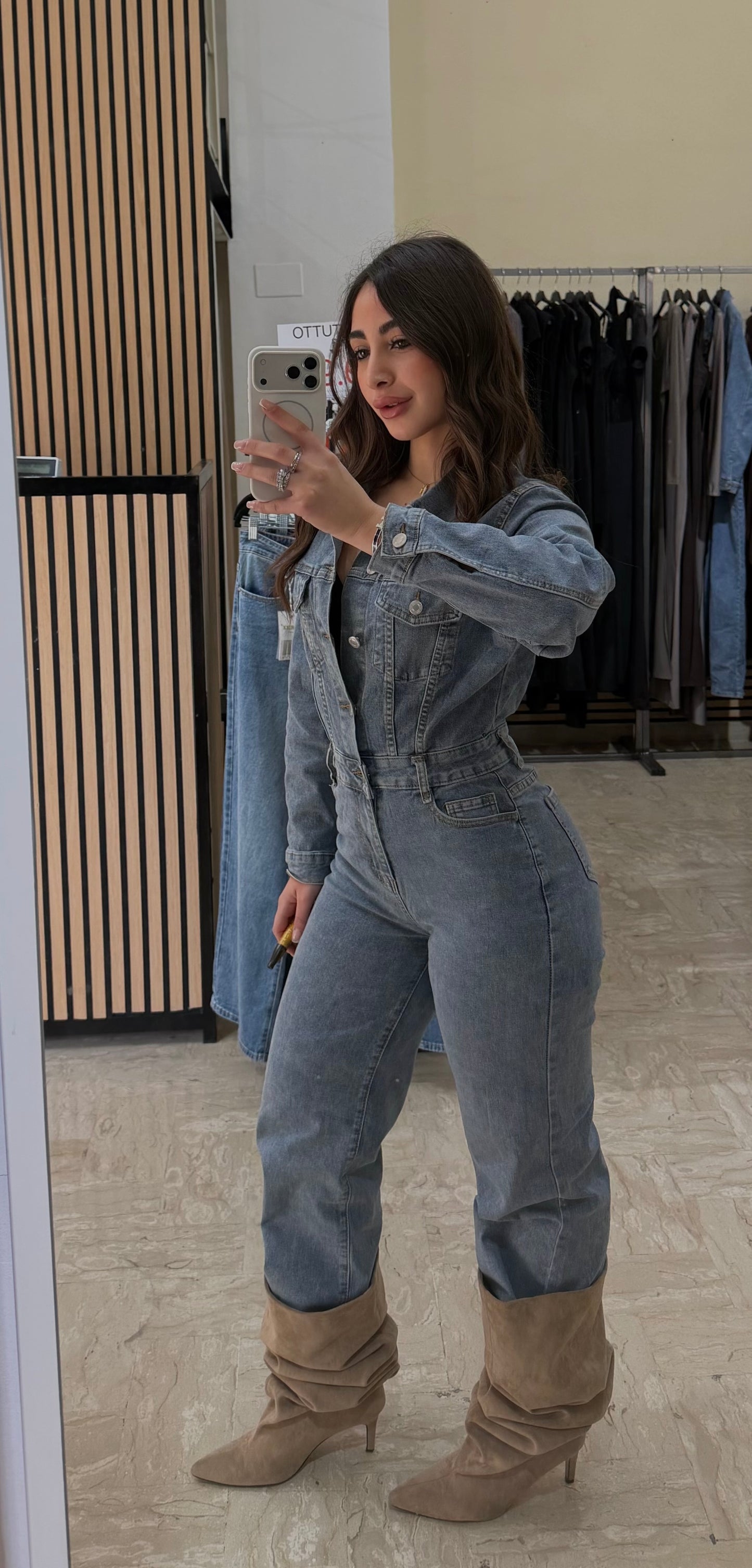 Tuta in denim